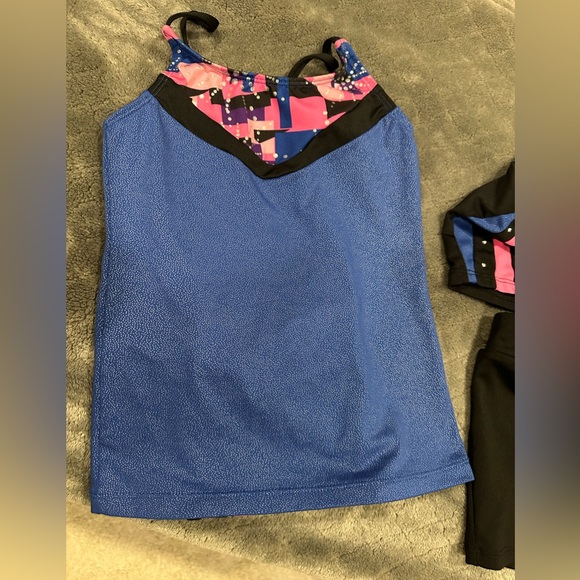 Danskin two piece gymnastics/tumbling outfit 6/6x - Picture 2 of 7